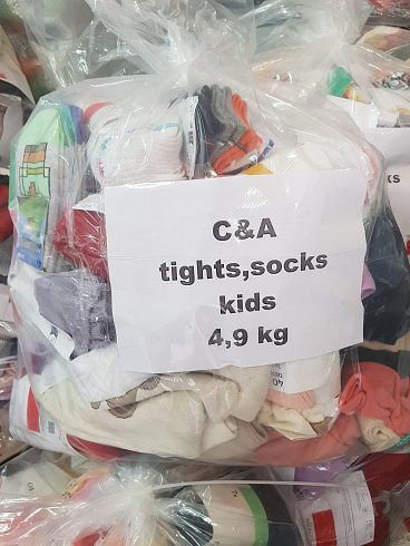 C&A tights,socks kids  Носки, колготки  детские СТОК Германия ,кг.